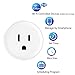 Wifi Smart Plug,Compatible with Alexa, iHoan Smart Socket Control From Anywhere Via Free APP for iOS/android with Timing Function, No Hub Required (grey)