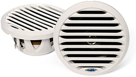 Aquatic AV PR 6.5" Pro-Series White Marine Speaker 100W MAX, 50W RMS AQ-SPK6.5-4LW
