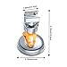 Zhehao Shower Hand Held Holder Adjustable Suction Cup Shower Head Holder Universal Mounting Bracket Plastic ABS with Chrome Polished for Marble Glass Metal Ceramic(2,Orange Wrench)