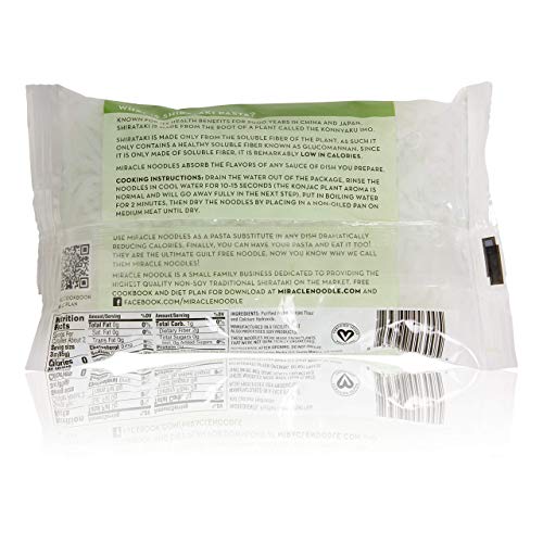 4 Miracle+Noodle+Shirataki+Fettuccini+Packages