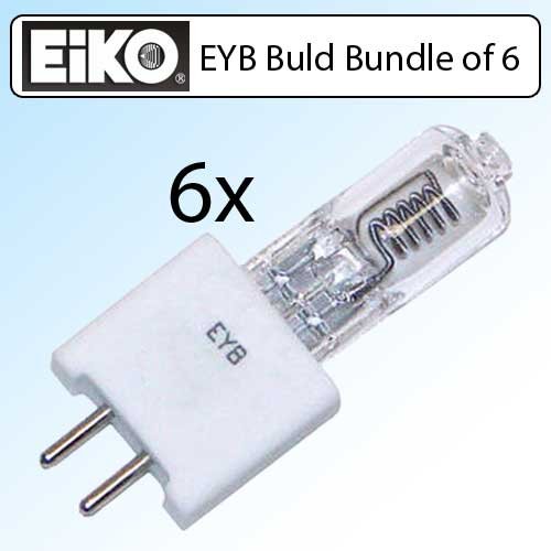 WIKO EYB 82V 360W T3-1/2 G5.3 Base Overhead Projector Bulb 6 Pack - Thumbnail 2