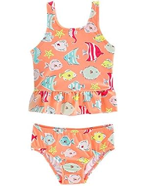 Baby Girls' Fish Print Tankini