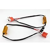 Easy Installation LED 50W Load Resistor Adapter Anti Hyper Flashing Error Canceler (H7)