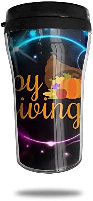 Thanksgiving Turkey Wall Insulated Seal Shake Tumbler Cup For Hot Or Cold Drinks