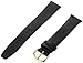 Voguestrap TX39318LBK Allstrap 18mm Black Long-Length Genuine Calf Watchband