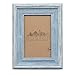 5x7 Picture Frame Distressed Blue - Mount Desktop Display, Frames by EcoHome
