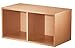 Foremost 327822 Modular Large Divided Storage System, Brown