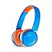 JBL JR 300BT On-Ear Wireless Bluetooth Headphones - Blue/Orange
