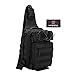 HISEA Military Tactical Sling Bag Small Assault Pack Army Molle Bug Out Bag Backpack