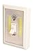 Promier Cordless LED Light Switch 200 Lumen of Bright Light, Attaches with Hook&Loop, Magnate or Screw Hole