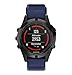 Wearable4U Garmin Fenix 5X 26mm Quick Release Easy Fit Silicone Replacement Watch Band for Garmin Fenix 5X, Quatix 3, Fenix 3 HR, Fenix 3, Tactix Bravo, Foretrex 601, Foretrex 701 (Navy Blue)