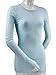 Kavio! Junior Burnout Twisted Crew Neck Long Sleeve Top
