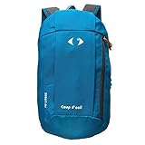X-Sports Coup d'oeil Kids Adults Outdoor Backpack Daypack Mini Small Bookbags 10L(Aqua)