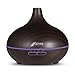Essential Oil Diffuser by Aspire Emporium, 300 ML Capacity, Dark Wood Grain Finish Ultrasonic Oils Diffusers, Best for Home, Office, Baby Room, Aromatherapy Diffuser, Aroma Humidifier with Cool Mist