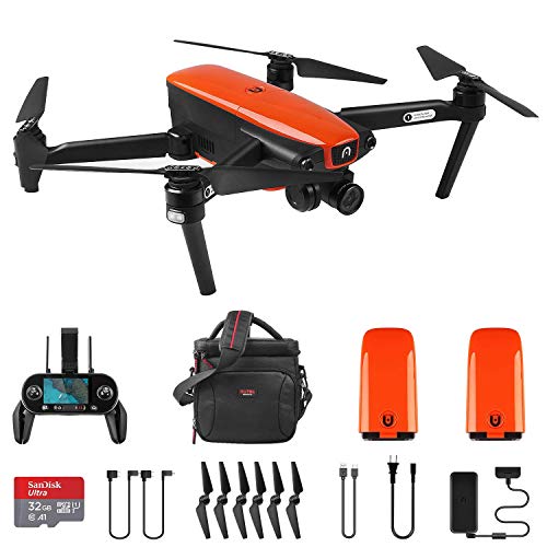 Autel Robotics EVO Foldable Drone Camera 60FPS 1080P 4K Camera Live Video with Wide-Angle Lens 30 Minutes Flying Time and Three-Way Obstacle Avoidance Mini Quadcopter (Starter)