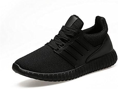 Juhui Men Breathable Athletic Running Shoes 1220 (10 D(M)US, Black)