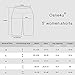 Osne4u Women's Yoga Running Shorts: Elastic Mid Waist Tummy Control Workout Short Pants with 2 Pockets
