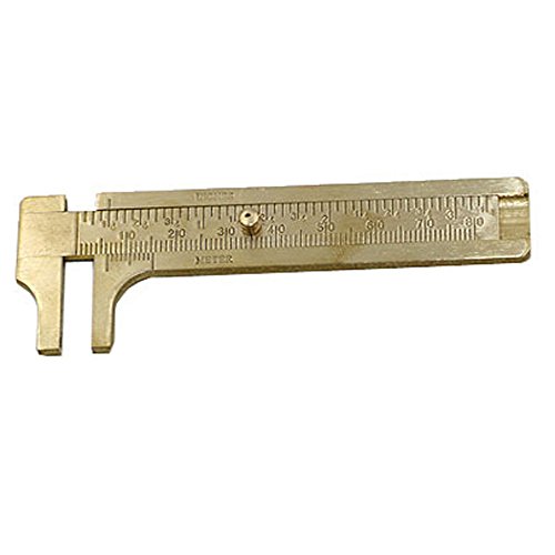 Vibola 80mm Copper Alloy Caliper Micrometer Caliper (B-Double scale models)