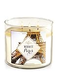 Bath & Body Works 3-Wick Candle in MERCI PARIS