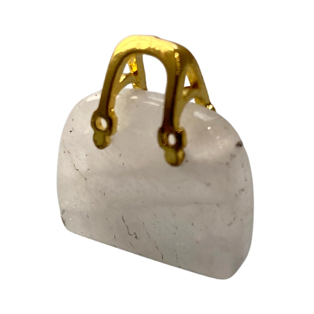 VIE Mini Crystal Handbags, 2-2.5cm, Clear Quartz