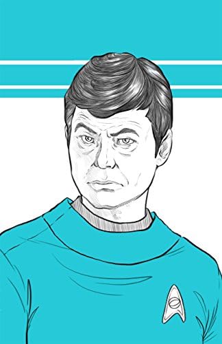 TOS Doctor Leonard"Bones" McCoy - Star Trek - Signed Art Poster