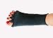 Bcurb Open Toe Separator Spacer Socks Stretch Tendon Pain Relief Yoga. (NavyBlue, Large/X-Large)