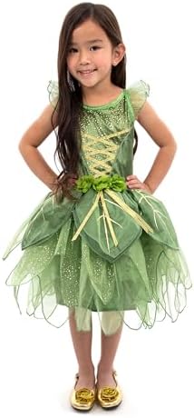 glitter tinkerbell dress Tinkerbell Costume: Sequin Fairy Dress for Toddlers