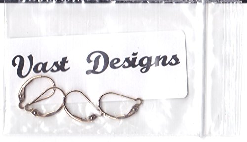 2 Pairs, 14K Gold Filled Interchangeable Lever Back Earring Findings