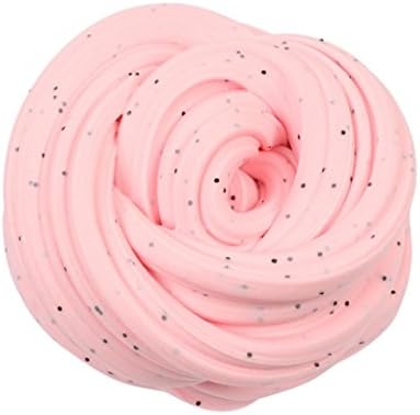 Geyou Fluffy Slime,Floam Slime Scented Stress Relief Toy No Borax Sludge Toys for Kids and Adult New (B)
