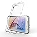 EasyAcc Samsung Galaxy S6 Clear Case Ultra Transparent Crystal Invisible Protector Cover Shockproof Scratch Resistant Soft TPU Edge Hard Back Panel