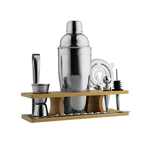 Sektkühler Eisbehälter Weinkühler Barkeeper Cocktail Shaker Set - Edelstahl-Cocktail-Bar Set Mix Getränk Shaker Kit…