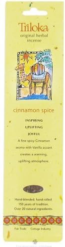 Triloka Original Incense Cinnamon Spice - Triloka Original Herbal Incense Sticks