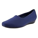 Vionic Treat Powell - Womens Wedge Shoes Navy - 8 Medium