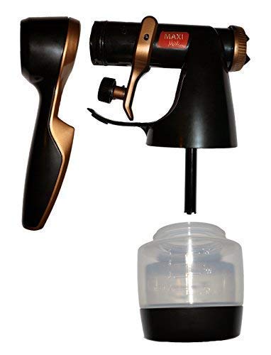 MaxiMist Allure Xena HVLP Spray Tanning System with Pop Up Tan Tent Black - Thumbnail 7