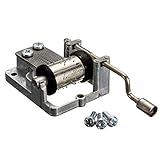 Pursuestar 18 Note Hand Crank Musical Mechanism Craft DIY Music Box Movement Melody - Harry Potter Prologue