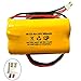 AA900MAH 3.6V 6200RP 6200-RP Exitronix 10010037 253799 TOPA 3.6v 900mAh Ni-CD Battery Pack Replacement for Exit Sign Emergency Light Fire