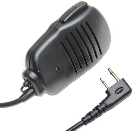 Xunbin Shoulder Remote Speaker Mic Microphone PTT for Icom V8 V82 V80 F21 F26 F11 F3GS Maxon Yaesu Vertex Two Way Radio 2pin
