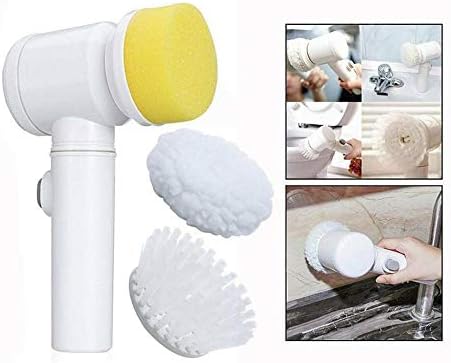 Multifunctional Bathtub Cleaning Brush 5 In 1 Hand Held Electric Cleaning Brush 3 Removable Brush Heads For The Magic Cleaner In The Kitchen Bathroom Buy Online At Best Price In Uae Amazon Ae
