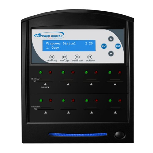 Vinpower Digital SDShark SD & MicroSD Duplicator - 7 target