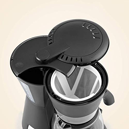 Allamp Filterkaffeemaschine, Drip Kaffeemaschinen mit Glaskanne 650ML abnehmbare Filterkaffeemaschine Anti-Drip Behalten… – Bild 4