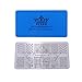 PUEEN Nail Art Stamping Plate - Geo Lover 02-125x65mm Unique Nailart Polish Stamping Manicure Image Plates Accessories Kit BH000663