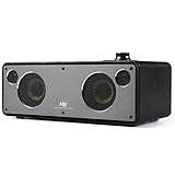 XtremeMac GGMM Wooden Leather Lap Cover Speaker M3 Black WS-301-39, Clear