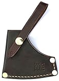 Review Outdoor Gear Axe Sheath for Gransfors Bruks Scandinavian Forest Axe (Dark Brown)