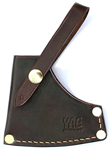 Review Outdoor Gear Axe Sheath for Gransfors Bruks Scandinavian Forest Axe (Dark Brown)