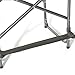 Tailgaterz Take-Out Seat Steel Chair with Side Table, Game Day Graphite