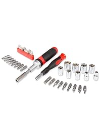 Stalwart 75 HT4034 juego de desarmador de carraca con puntas (34 unidades)