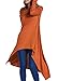 onlypuff Women's Pullover Hoodie Asymmetric Hem Sweatshirts Tunic Tops for Women Solid Color Dress