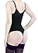 Camellias Women's Seamless Firm Control Shapewear Open Bust Bodysuit Body Shaper Black