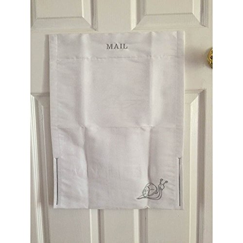 SNAIL SAKK Mail Catcher For Mail Slots White. No More Mail On The