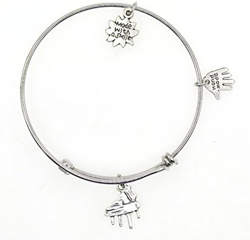Fun Daisy Jewelry Made With Love Handmade Adjustable Brass Fashion Piano Bangle Bracelets